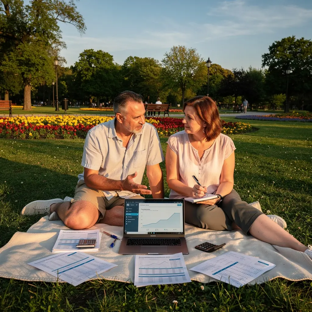 Infografika a különböző befektetési lehetőségekről és előnyeikről.