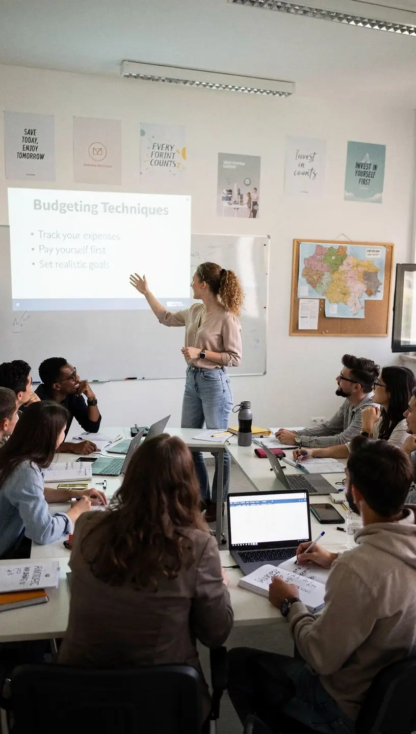 Pénzügyi tervezés folyamatábrája, amely bemutatja a megtakarítás és a kiadások egyensúlyát.