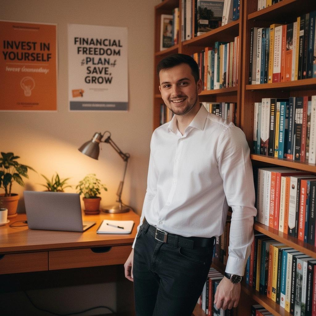 Egy csoport ember, akik egy pénzügyi workshopon tanulnak együtt.